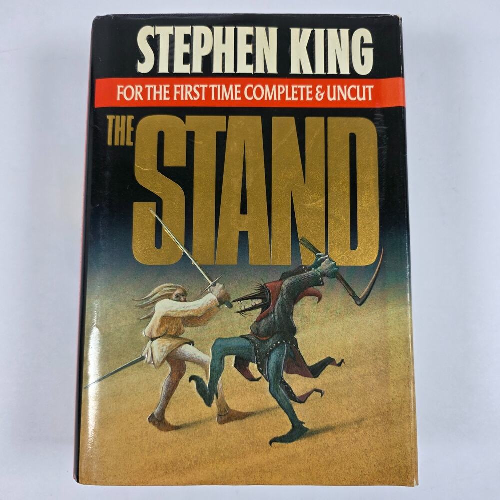 Stephen King THE STAND COMPLETE & UNCUT Doubleday 1st Edition 1st Printing 1990